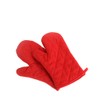 Oven Mitts, Premium Heat Resistant Kitchen Gloves Cotton & Polyester