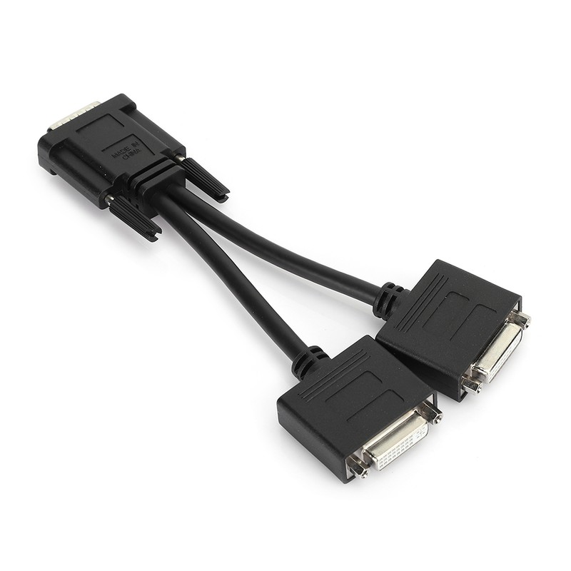 Conversion Line DMS 59PIN to DVI 24+5 Female Dual Adapter