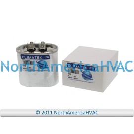 Fits Carrier Bryant Payne 20 uf MFD Oval 370 / 440 Volt Capacitor Fits Carrier Bryant Payne HC91DA020