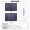 Blue Sincere Notebook Cover, B6 Genuine Leather, Slim Notebook Cover,