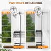 REINHARDT Shower Caddy Hanging for Handheld Showerheads Adjustable Split Shower