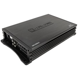Alphasonik NA1600.2 Neuron Series 1600 Watts Max 2-Channel Car Amp with 4-Way Protection Circuitry Multi-Channel Bridgeable Class A/B Amplifier Low & High Level Inputs (Remote Bass Knob Included)