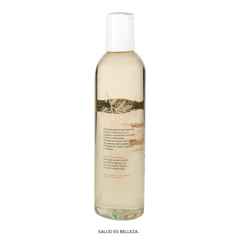 Aceite Puro de Almendras PACALLI 100% Natural, 2 Pack Hidratación