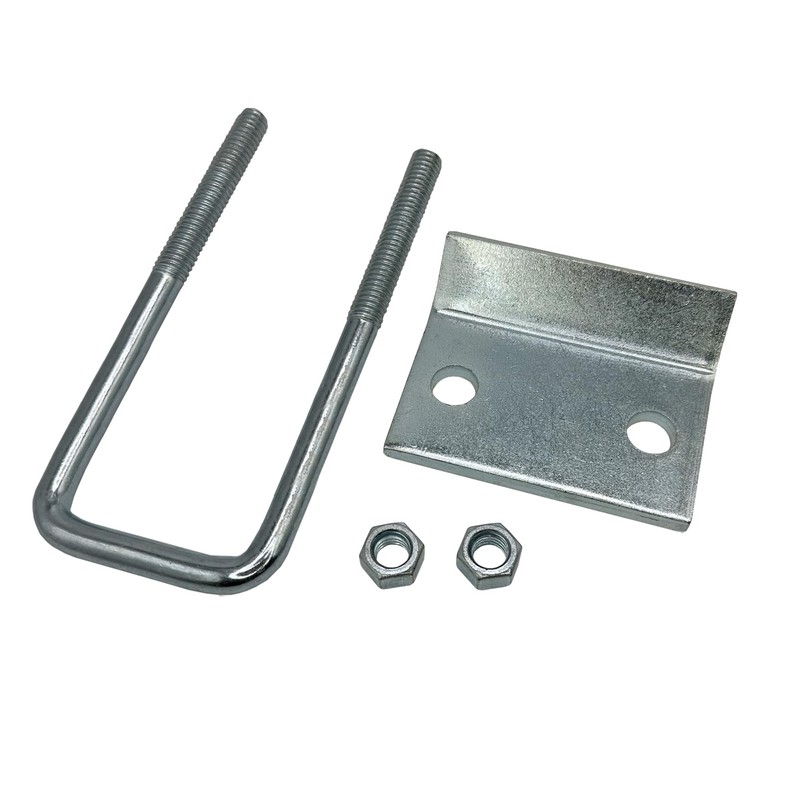 4 Pack Strut to Beam Clamp with Square U-Bolt and