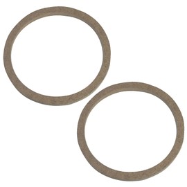 AERZETIX - C52051 - Set of 2 Adapters/Brackets/Universal Speaker Rings Ø165mm - Ø166xØ144x12mm - Spacer/Ring Made of MDF for Speakers/Car/Vehicle/Sound Systems