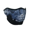 Zan® Half Mask Neoprene Midnight Skull
