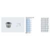 Kakudai 6478-20 x 13 Stainless Steel Bushing