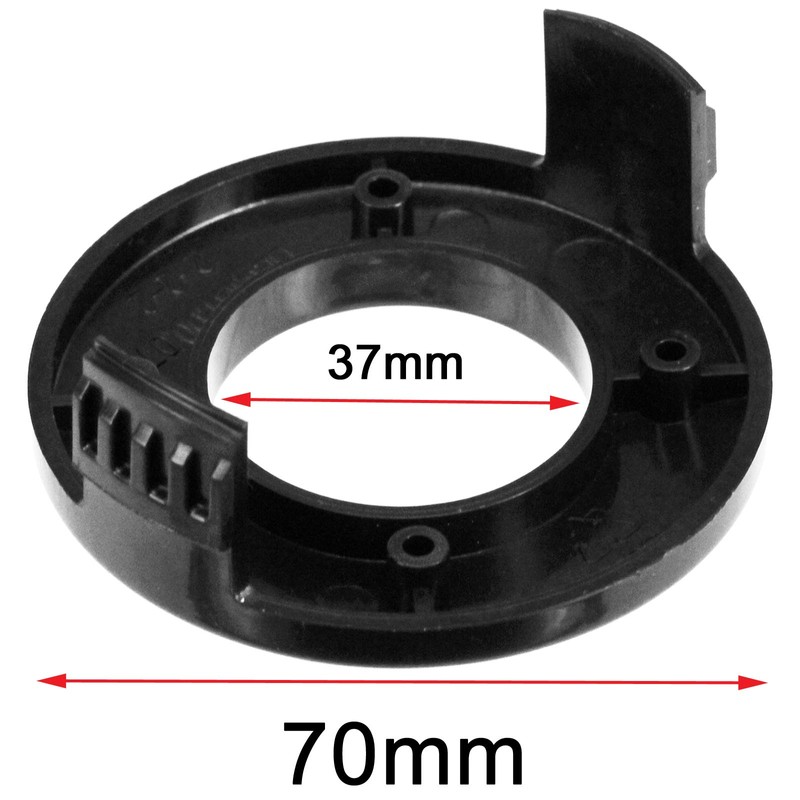 SPARES2GO Line Spool Cover compatible with Qualcast GT2518 GT2518X GT2551