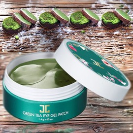 Jayjun Eye Area Recovery Eye Area Care Green Tea Eye Gel Patches 6 Pieces 1.4g 60 Pieces / 제이준 눈가 회복 눈가 관리 그린 티 아이 겔 패치 6개 1.4g 60개입