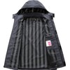 OTU Men's Lightweight Waterproof Hooded Rain Jacket Outdoor Raincoat Shell