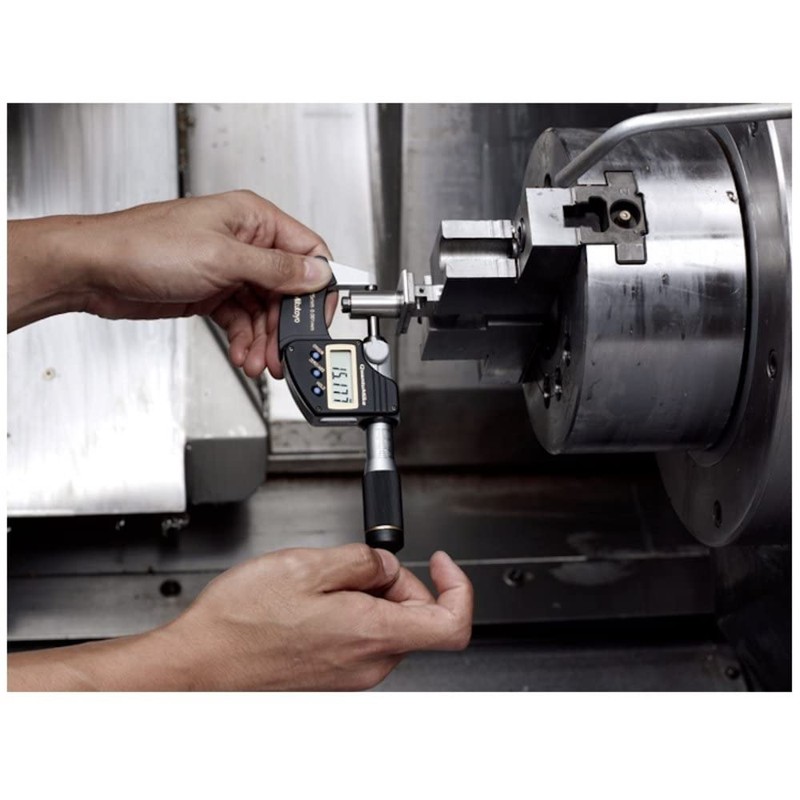 ミツトヨ(Mitutoyo) クーラントプルーフマイクロメータ MDC-25MX 293-230-30 測定範囲:0~25mm