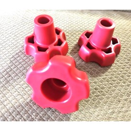 CURT ( universal fit ) QTY-3 Curt Bulldog Red Knob Top-wind Jack Universal fit Hammerblow Draw-Tite 3PC