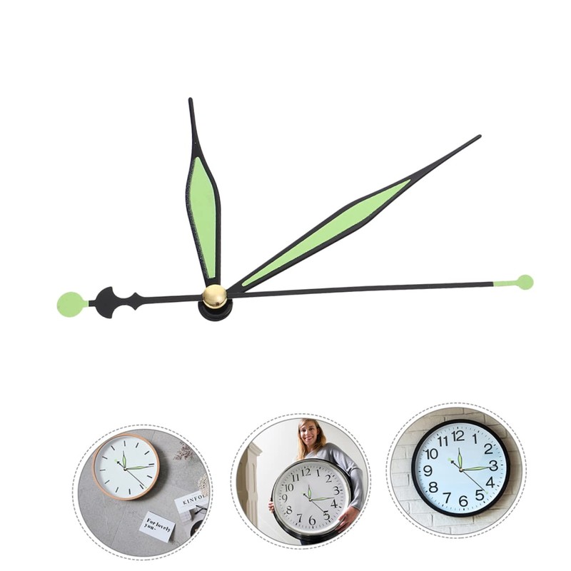 COHEALI 10 Sets DIY Luminous Clock Hands for Creative Clock