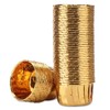 EUSOAR Gold Cupcake Cups, 3.5 Oz 50pcs Disposable Foil Muffin