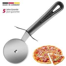 Westmark Pizzaschneider/Teigrad, ø 6,9 cm, Länge: 21,2 cm, Rostfreier Edelstahl/Kunststoff, Gentle, Schwarz, 28282270