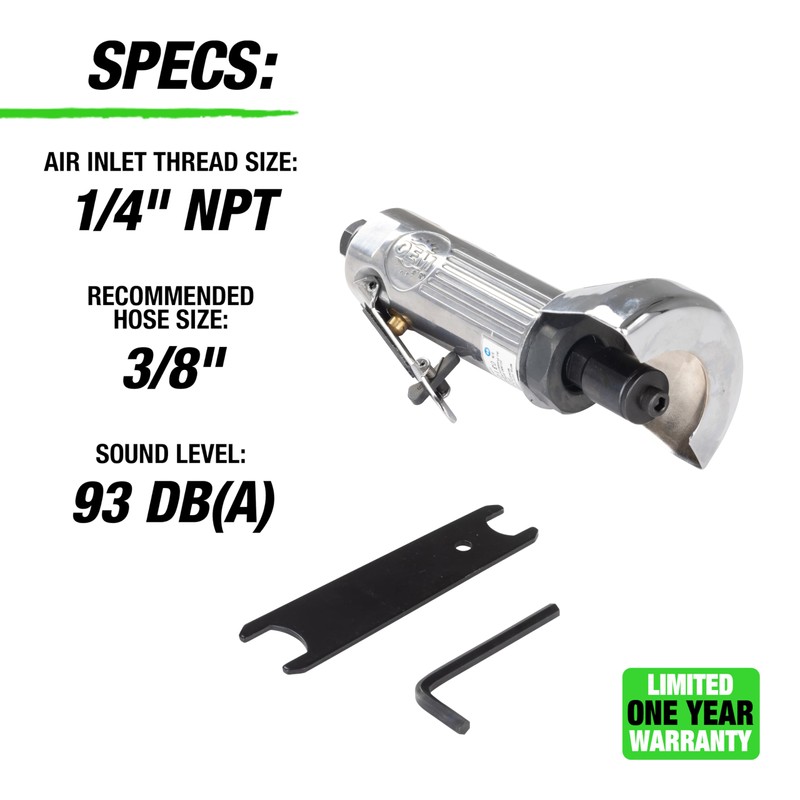 OEMTOOLS 25760 3 Inch Air Cut Off Tool