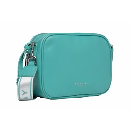 Replay Women's Faux Leather Bag, Aqua Green 468