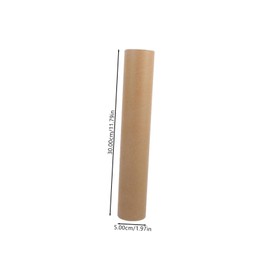 KONTONTY Pack of 3 craft paper tubes, empty cardboard rolls for DIY art projects, round cardboard tubes for crafts for creative models and storage, long