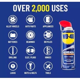 WD-40 Original Formula wth 8-inch EZ-Reach Flexible Straw 14.4 OZ and WD-40 Specialist