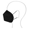 TubeRoo FFP2 Mask, Black, Pack of 10 Masks from Germany,