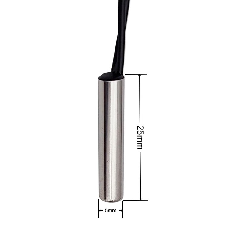 Haldzemo 10K 1% 3950 NTC Temperature Sensor Probe 1 Meter