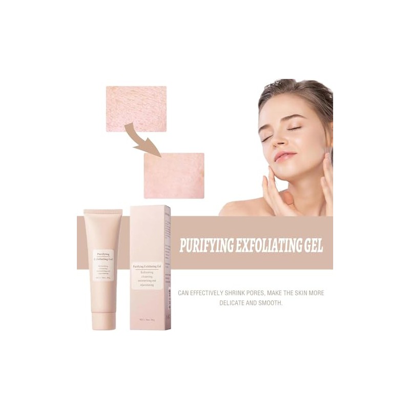 Exfoliante Corporal Facial Purificante, Limpiador de Suciedad y Aceites (1PCS)