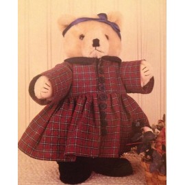 Tender Heart Treasures Treasured Toggery Country Gal "Callie Joe" bear or doll outfit for 12"