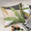 Kwlegh Spring Summer Pillow Covers 20x20 Green Leaves Pillow Covers