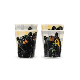 Big Sky Carvers Bearfoots Bear Li'l Cub Cups-Set of 4