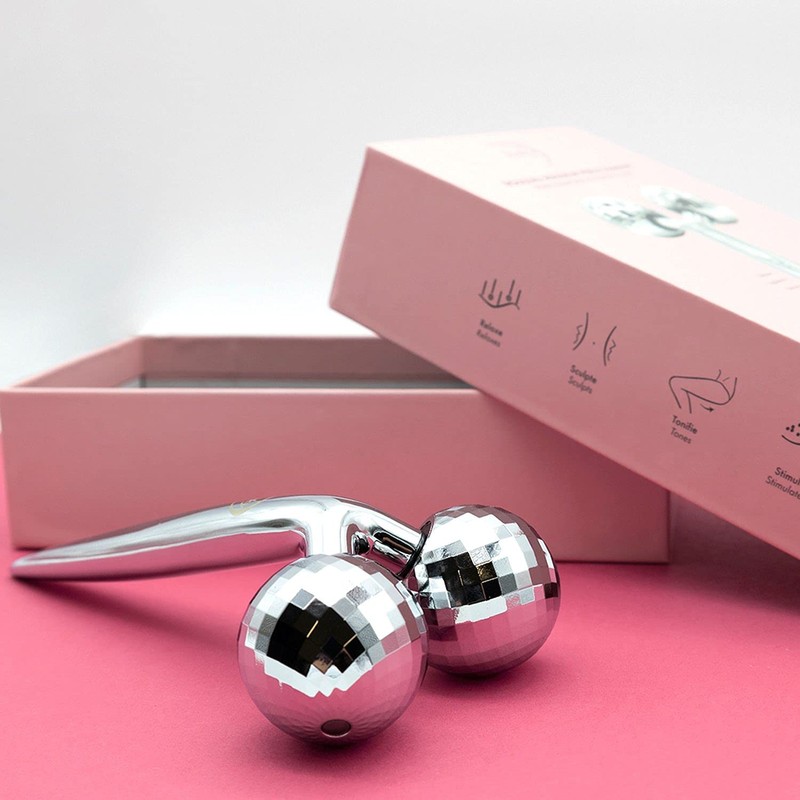 Looky Pearl Diamond Massage Roller – Deluxe Body Sculpting Tool