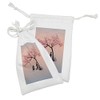 Ambesonne Tree of Life Fabric Pouch Set of 2, Playing