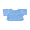 Light Blue T-Shirt Outfit Teddy Bear Clothes Fits Most 14"-18"