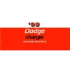 1968 DODGE CHARGER Owners Manual User Guide