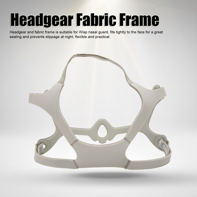 Flexible Headgear and Fabric Frame Breathing Machine Replacement Accessory Fit