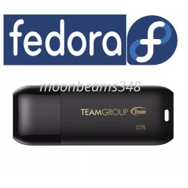 Fedora 41 Gnome 64 Bit FAST 32 Gb Usb 3.2 Drive Linux Bootable Live / Install