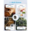 Meross Smart Thermometer Hygrometer, Hub Required, WiFi Indoor Temperature Humidity