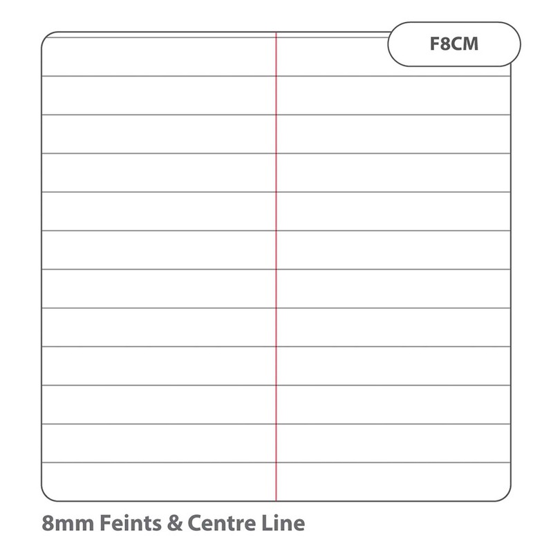 Rhino 8 x 4 Exercise Books, 32 Page / 8mm