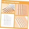 SHOWERORO 6pcs Chalk Pencils Drawing Pencils Highlight Chalk Erasers for
