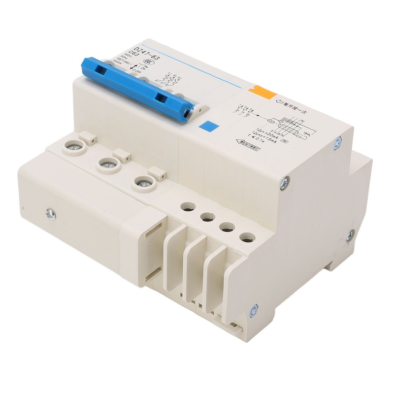 Circuit Breaker 3P and N MCB DIN Rail Mount 4500A
