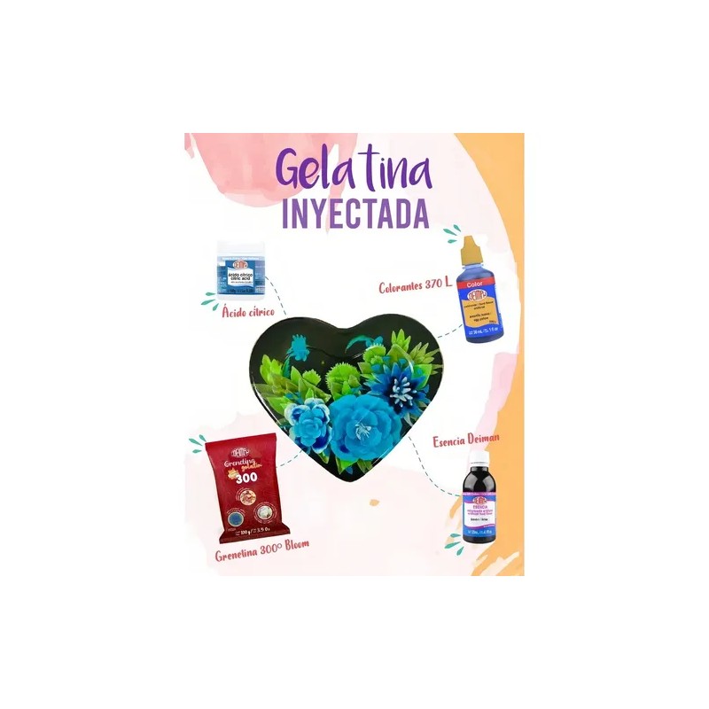Grenetina Deiman 300 Bloom 1 Kg Repostería Gelatinas