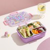 YOYTOO Stainless Steel Bento Lunch Box for Kids, 800 ml/27