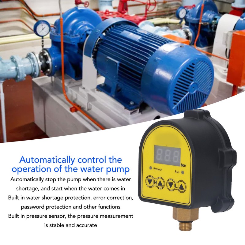 Automatic Digital Pressure Controller IP66 Waterproof High Accuracy Water Pump