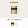 Mega Handles Tope de puerta de piso, protector de pared