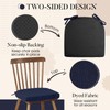 Basic Beyond Chair Cushions for Dining Chairs 4 Pack, Kitchen
