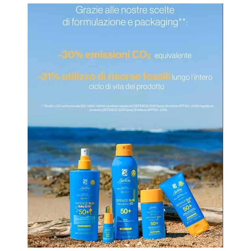 BioNike Defence Sun - Latte Fluido Solare Corpo per Pelli