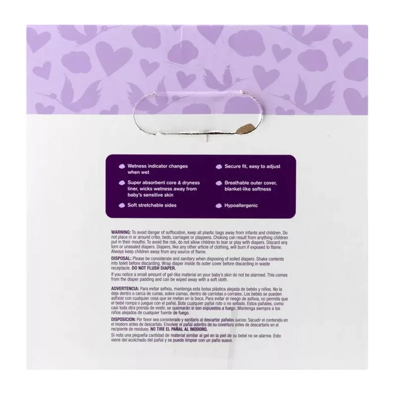 Always My Baby Diapers, Size 4 (22-37 lb) 128 Diapers