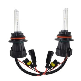 Innovited HID Xenon 9004 9007 8000K Bi xenon HI/LO Dual Beam Replacement Bulbs Light Blue 2pcs