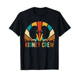 Retro Kidney Crew - Dialysis Nephrology Tech Nurse T-Shirt