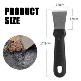 SULIUDAJI Set of 3 Wire Brush, Wire Brush Set, Comes with Straight Shovel, Stainless Steel Brass and Nylon Bristles, Small Wire Brushes for Cleaning Welding Slag, Dirt and Rust