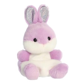 Aurora® Adorable Palm Pals™ Wysteria Purple Bunny Stuffed Animal - Pocket-Sized Play - Collectable Fun - 5 Inches